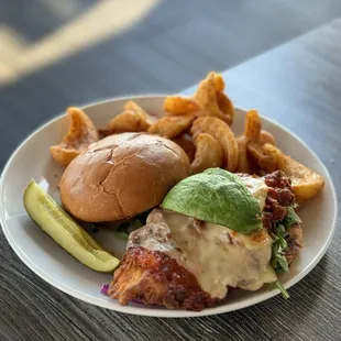 Crispy Honey Buffalo Chicken Sandwich