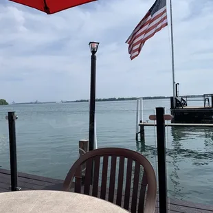 View from the patio
