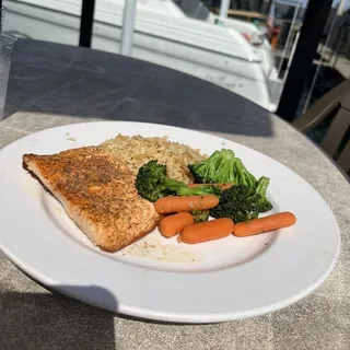 Broiled Salmon