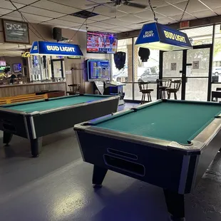 Pool tables