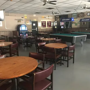 Remodel after COVID.  Looks great.