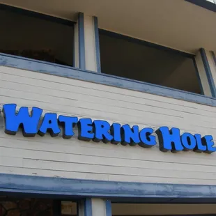 the front of the building