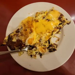 Crave cheddar jalapeno potato pancake