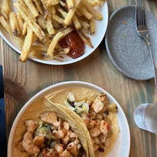 Salmon Tacos