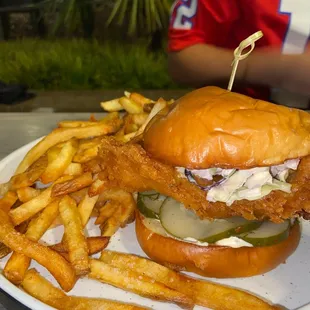 Hot Chicken Sandwich