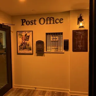 Post office entrance