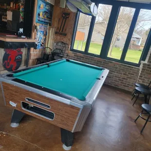 Our pool table