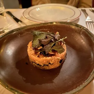 Salmon Belly TarTare