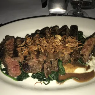 Grilled Dry-Aged New York Strip Steak