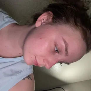 Beautiful cleanup on my eyebrow shape!