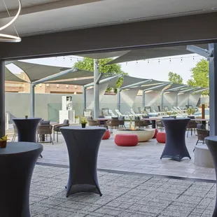 Meeting &amp; event social spaces are available. Inquire with the restaurant to reserve.