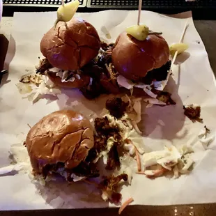 Pulled Pork sliders