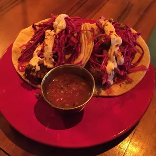 Tempeh tacos