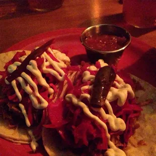 Tinga tacos