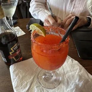 oysters and mussels, drink