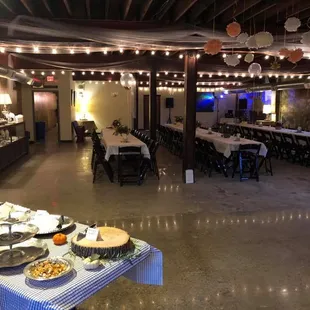 1st floor venue wedding reception