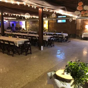 1st floor venue wedding reception