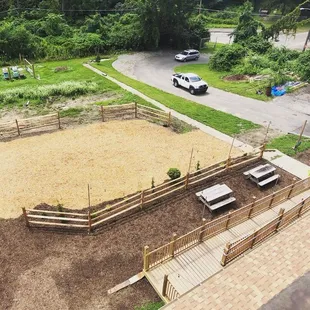 Aerial View from the roof