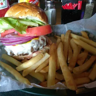 Giant burger.