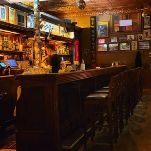 The bar