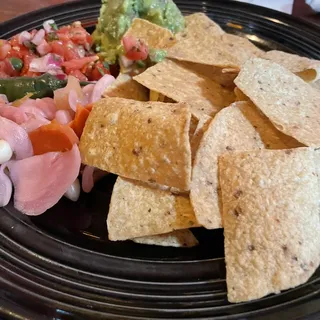 South-Of-The-Border Snack Plate