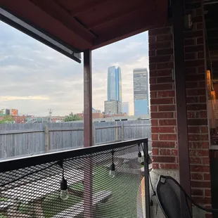 The view is pretty nice too!
