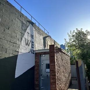 Outside