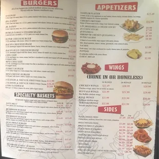 More updated menu 3/2022