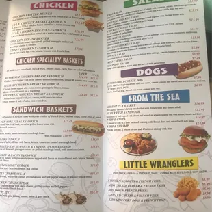 More updated menu 3/2022