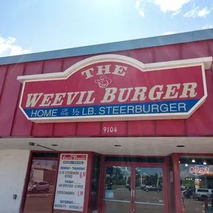 Weevil Burger. Great food cool games