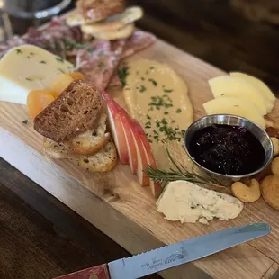 Happy hour charcuterie board!