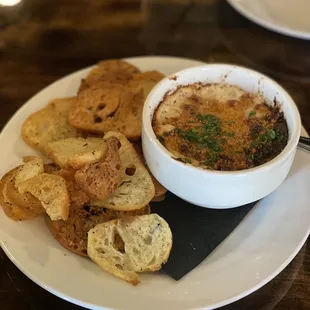 Onion dip from the regular menu. An appetizer!