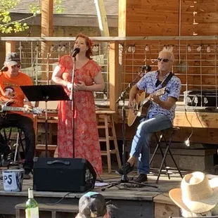 Jim Drake &amp; John Weeks with Amy Rose