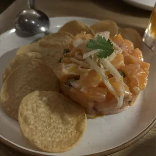 Sustainably-sourced Salmon Tartare