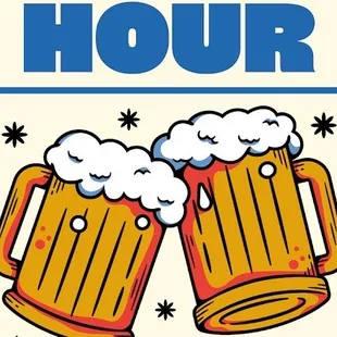 Power hour $3 domestics $4 Domestic and Well Drinks