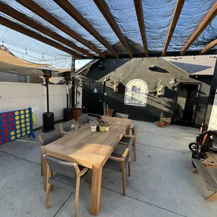 Outdoor seating