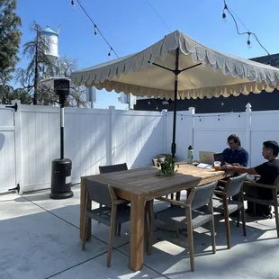 Outdoor Patio Seating!