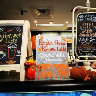 Butterbeer Latte??!! Maple French Toast Latte??!! How am I supposed to pick LOL??!!