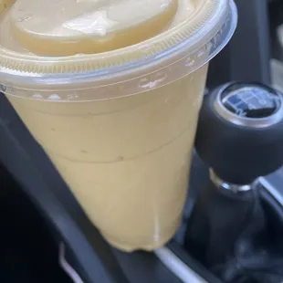 Mango peach with protein added