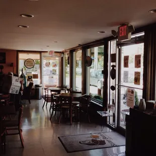 inside