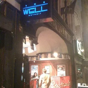 The entrance to The Well