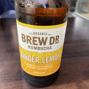 a bottle of beer on a table