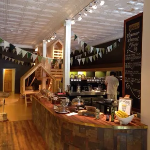 interior, sushi and sashimi