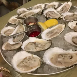 $1 oysters on Monday