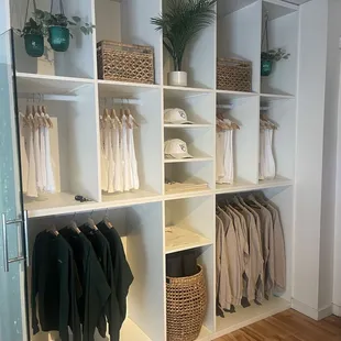 Inside - Merch section