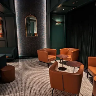 Reverse side of The Wells speakeasy