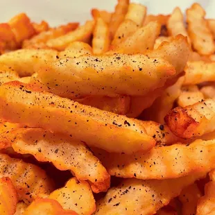 Fries with old bay seasoning