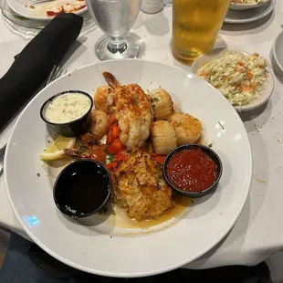 Broiled Seafood Combo