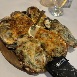 Oysters Rockefeller
