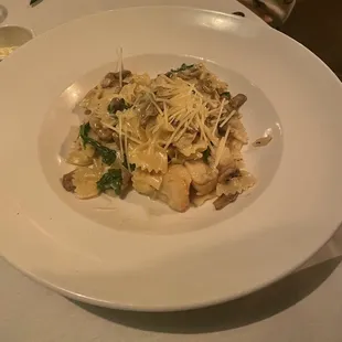 Scallops with Bow Tie Pasta